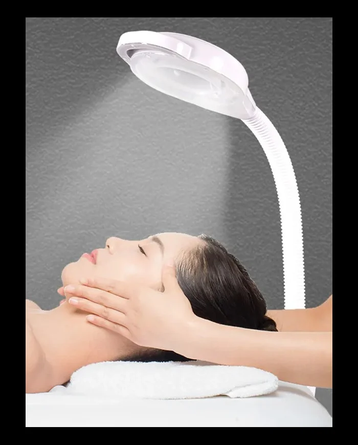 Ayaklı Led Işıklı Büyüteçli Loop Lamba – Pratik Stüdyo Işığı 2