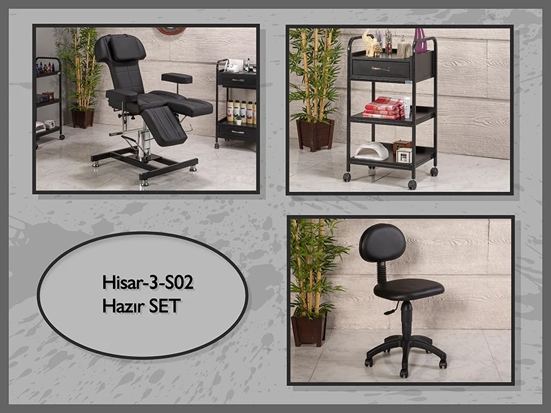Hidrolikli dövme koltuğu seti