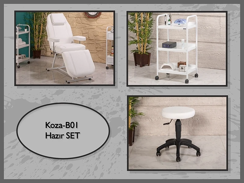 hazır setler | koza b01 | hareketli koltuk, cihaz sehpası, tabure hazır setler | koza b01 | hareketli koltuk, cihaz sehpası, tabure
