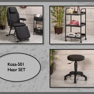 hazır setler | koza s01 | hareketli koltuk, cihaz sehpası, tabure