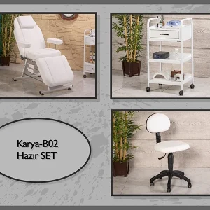 hazır setler | karya b02 | hareketli koltuk, cihaz sehpası, sandalye