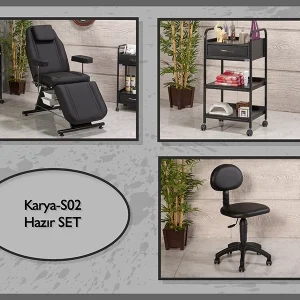 hazır setler | karya s02 | hareketli koltuk, cihaz sehpası, sandalye