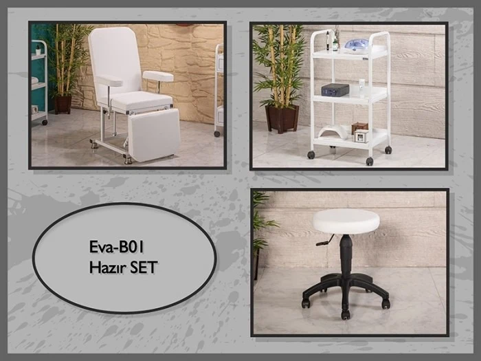 hazır setler | eva b01 | hareketli koltuk, cihaz sehpası, tabure hazır setler | eva b01 | hareketli koltuk, cihaz sehpası, tabure
