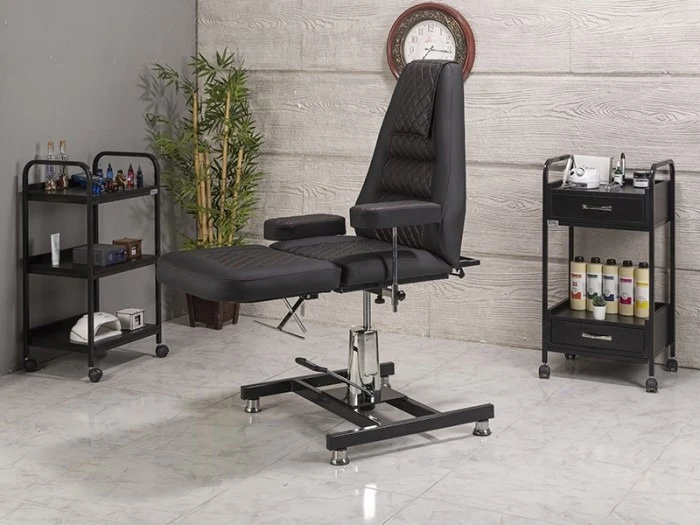 royal hidrolikli dövme tattoo koltuğu | siyah royal hidrolikli dövme tattoo koltuğu | siyah